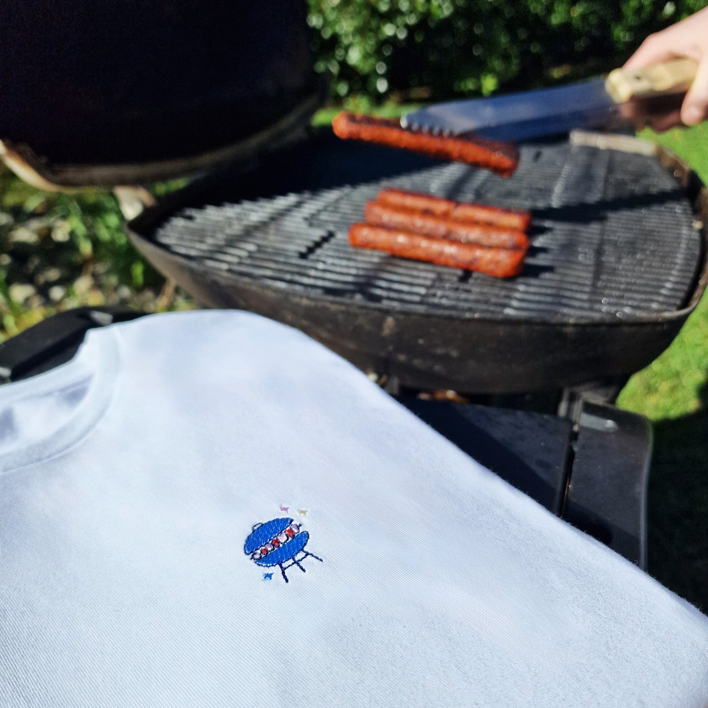 T-shirt brodé - BBQ