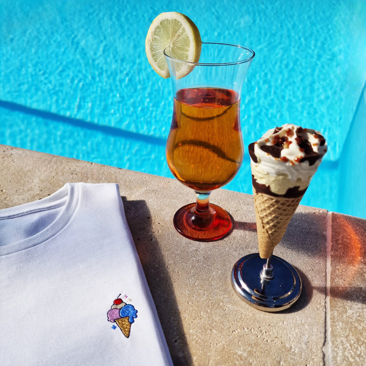 T-shirt brodé - Sucré